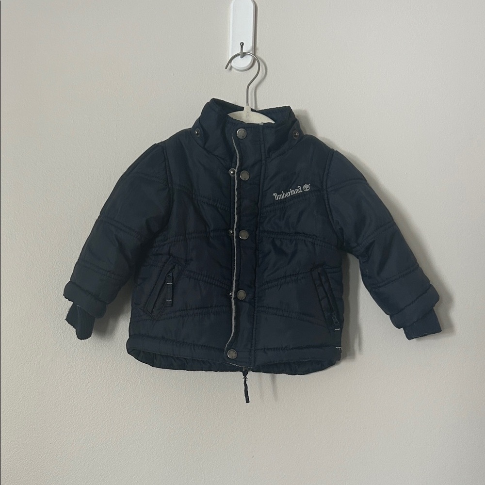 Timberland Kids Navy Puffer Jacket